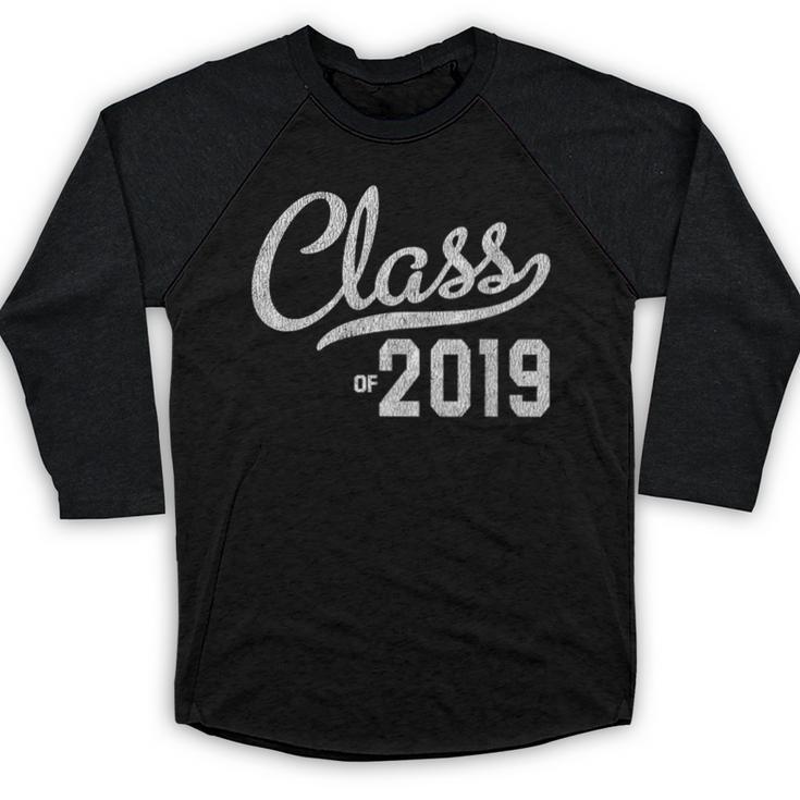 Graduation For Her Him 2019 Class Baseball Raglan Shirt