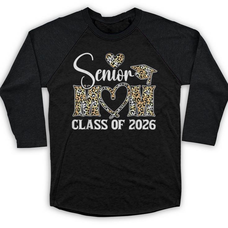 Graduation Class Of 2026 Senior Mom 2026 Baseball Raglan Shirt