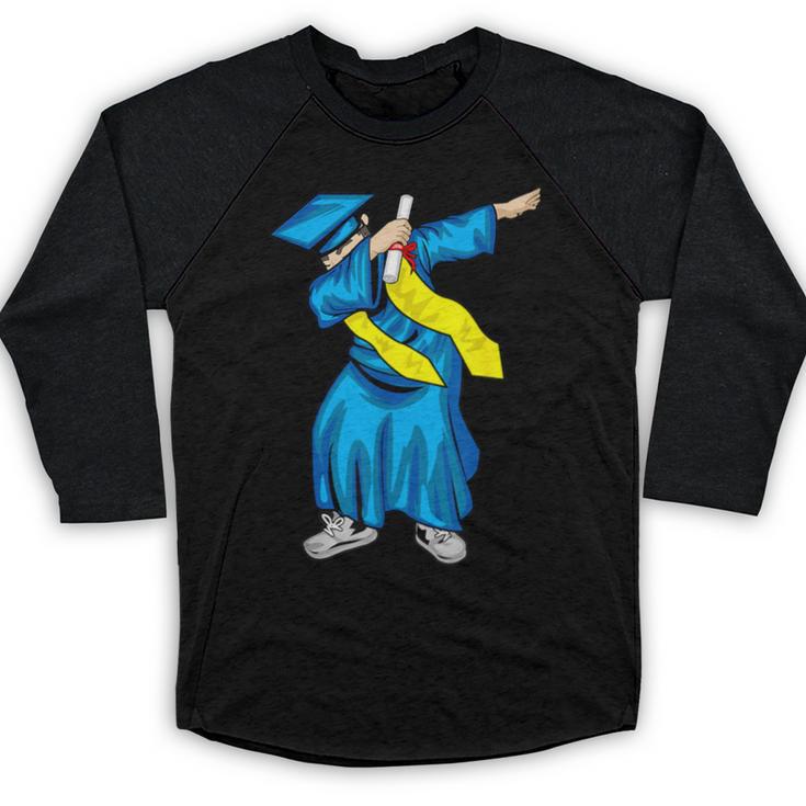 Graduation Dabbing 2018 Graduate Baseball Raglan Shirt