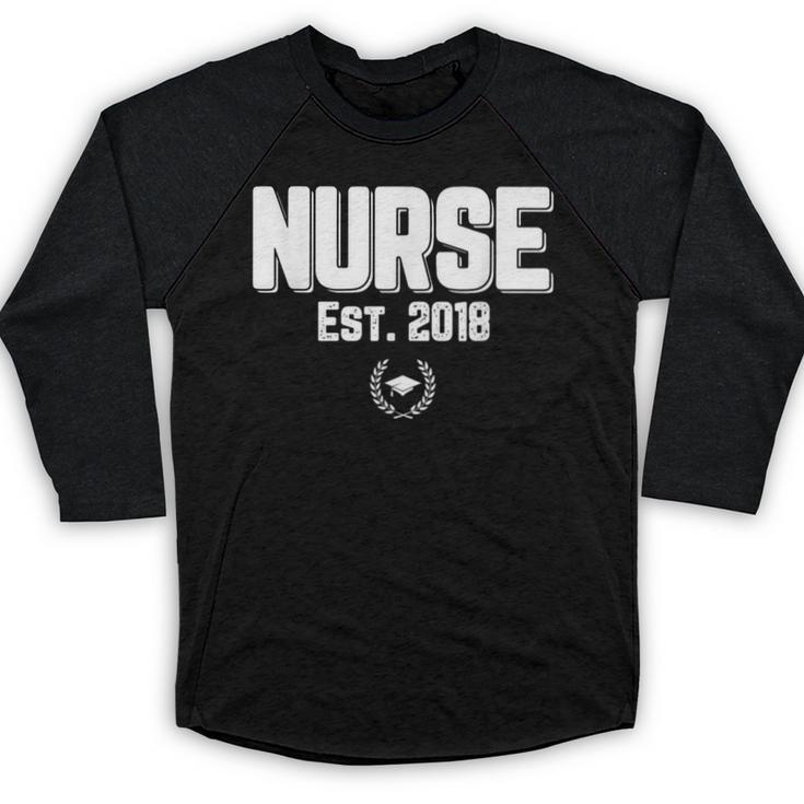 Graduation For Nurse Practitioners 2018 Nursing School Baseball Raglan Shirt