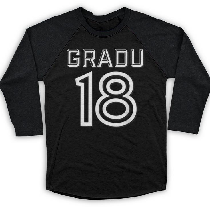 Graduation Shirt 2018 Baseball Raglan Shirt