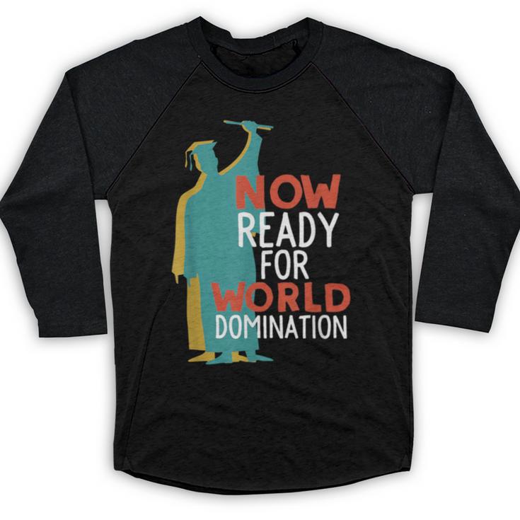 Graduation T-Shirt For College n High School Grad Baseball Raglan Shirt