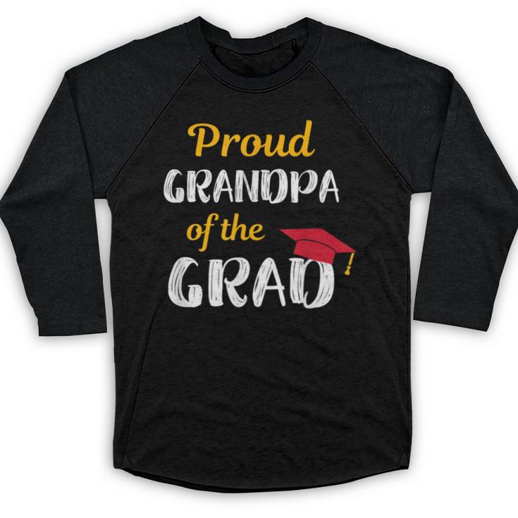 Grandpa Of Graduate Shirt Proud Grandfather Graduation Tee Baseball Raglan Shirt