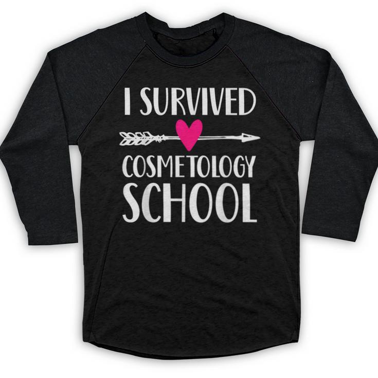 Hairstylist Cosmetology School Graduation Graduate Tee Baseball Raglan Shirt