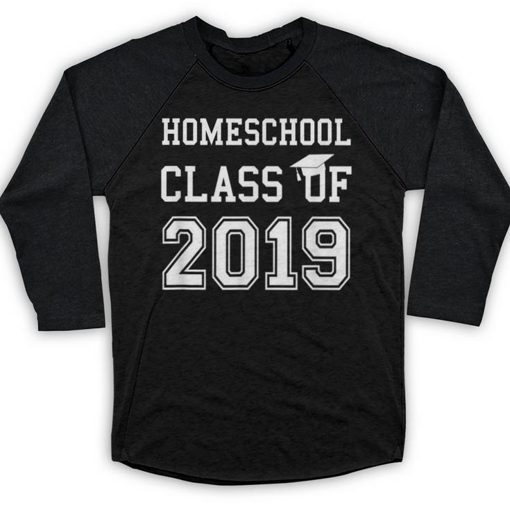 Homeschool Graduation Shirt Class Of 2019 T Shirt Baseball Raglan Shirt