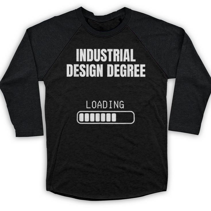 Industrial Degree Loading Student Graduation Baseball Raglan Shirt
