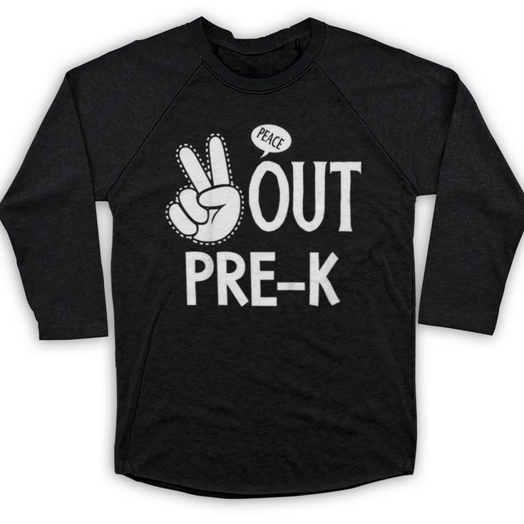 Kids Pre-K Graduation Kids Toddlers Baseball Raglan Shirt