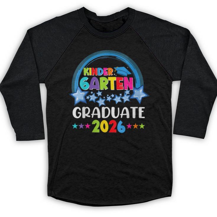 Kindergarten Graduation 2026 Pre-k Graduate Kids Boys Girls Baseball Raglan Shirt