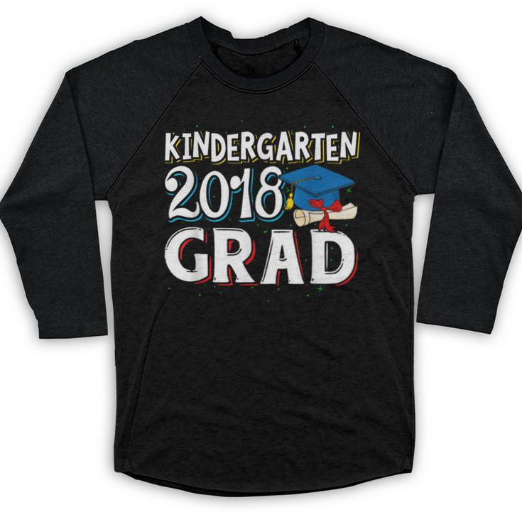 Kindergarten Graduation Shirt Boys Girls Graduate Baseball Raglan Shirt