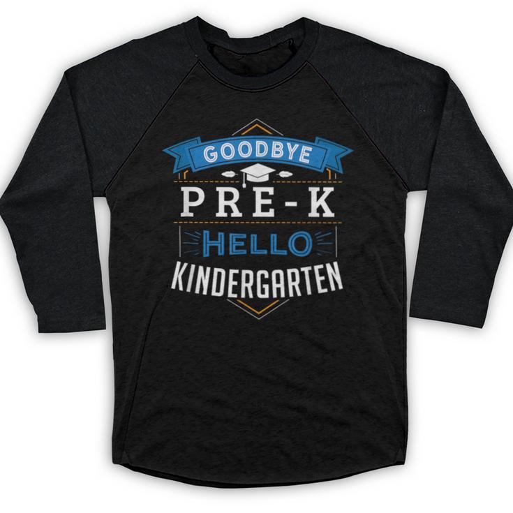 Kindergarten Graduation Shirt Graduate Grad Baseball Raglan Shirt