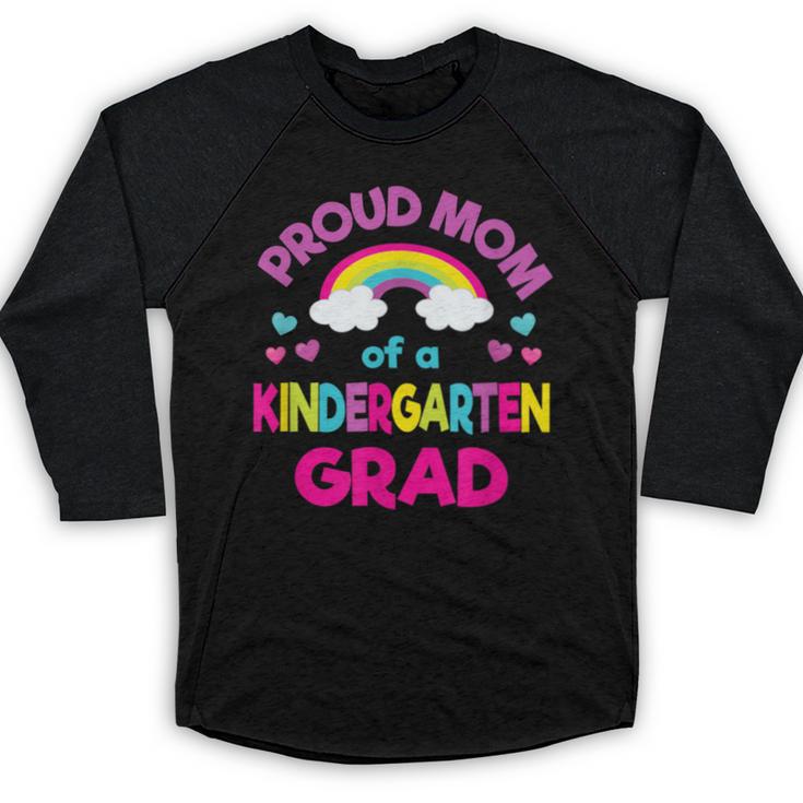 Kindergarten Graduation Shirt Mom For Girl Graduate Tee Baseball Raglan Shirt