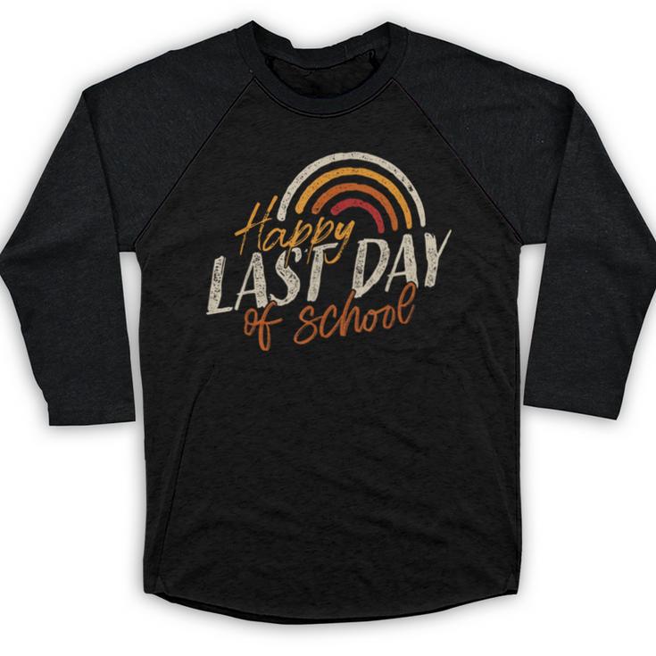Last Day Of School Shirt For Teacher Kids Student Graduation Baseball Raglan Shirt