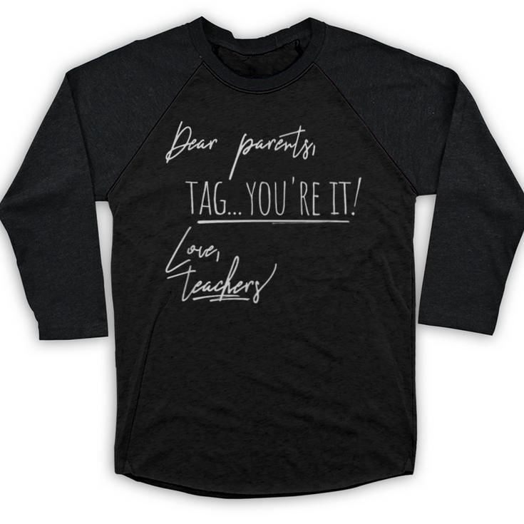 Last Day Of School Shirt For Teachers Graduation Baseball Raglan Shirt