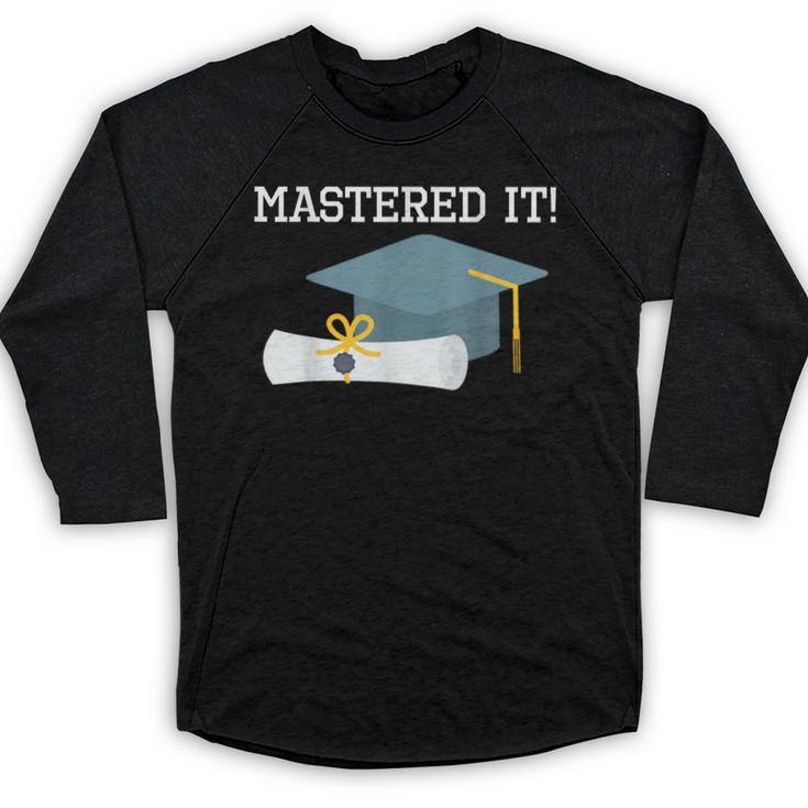 Masters Degree Graduation 2021 Social Work MPH MSW Grad Baseball Raglan Shirt