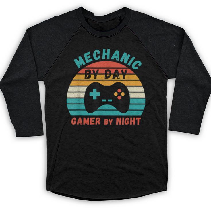 Mechanic Birthday For Graduation Or Christmas Baseball Raglan Shirt