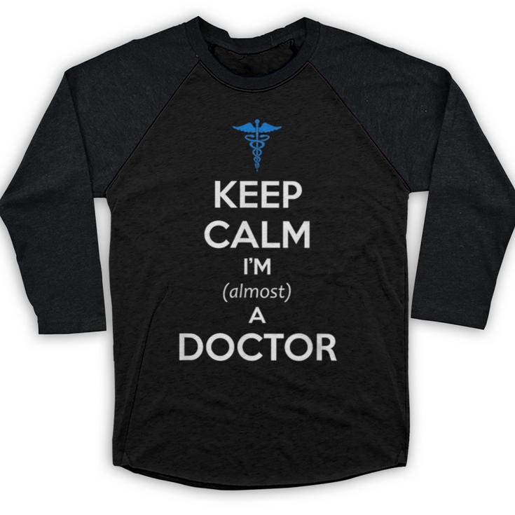 Medical Student Almost Doctor Med School Graduation Baseball Raglan Shirt