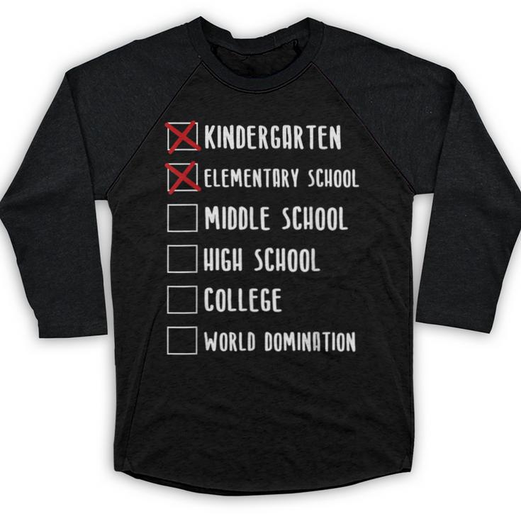 Middle School Graduation Baseball Raglan Shirt