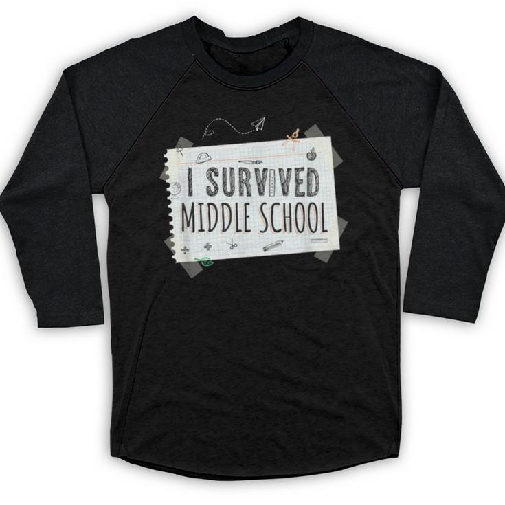 Middle School Graduation Shirts Graduate Grad Baseball Raglan Shirt