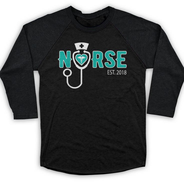 New Grad Nurse Graduation For RN & LPN Baseball Raglan Shirt