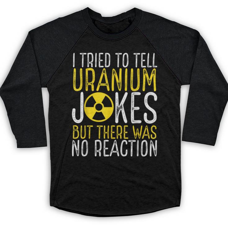 Nuclear Engineer Student Graduation Nuclear Engineering Baseball Raglan Shirt