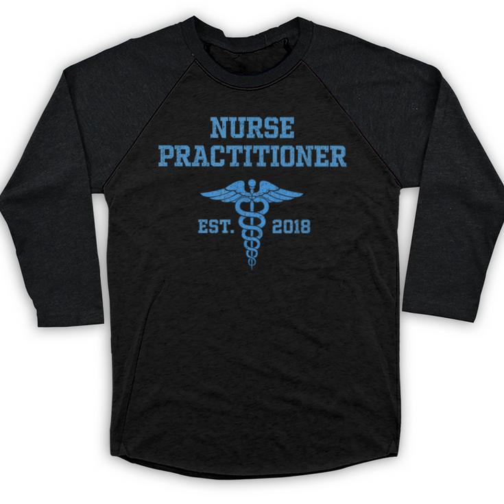 Nurse Practitioner Shirt NP Shirt For Graduation Baseball Raglan Shirt