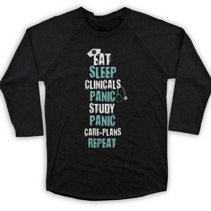 Nursing Student Nurse Life Graduation Shirt Baseball Raglan Shirt