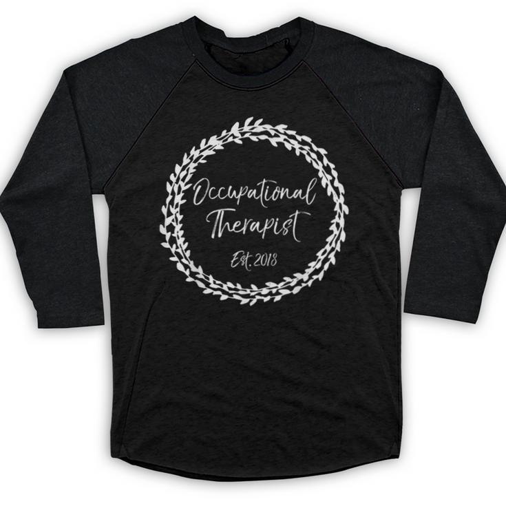 Occupational Therapy School Graduation New OT 2018 Tee Baseball Raglan Shirt