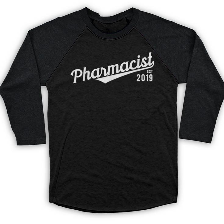 Pharmacist 2019 Pharmacy Pharmd Student Graduation Baseball Raglan Shirt