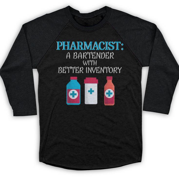 Pharmacist T-Shirt Gag Graduation PharmD Baseball Raglan Shirt