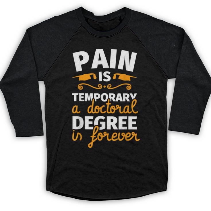 PhD Graduation PhD Graduate For Doctoral Grad Baseball Raglan Shirt