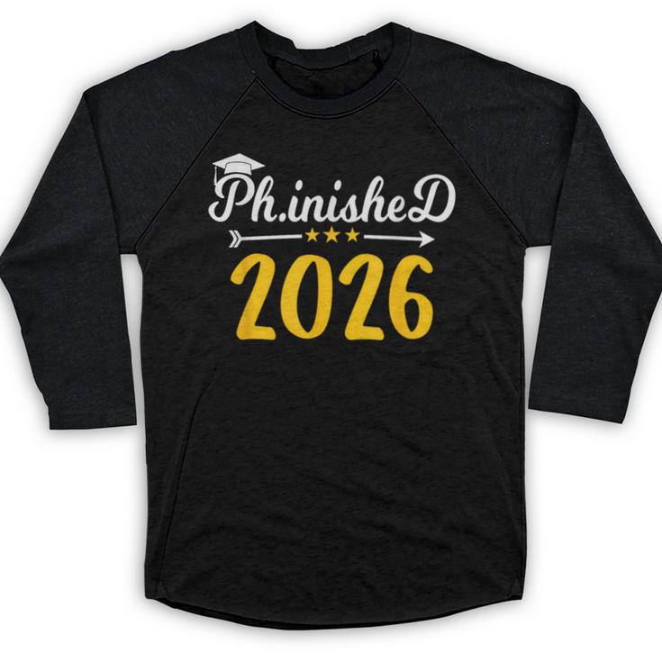 Phinally Done 2026 Doctorate PhD PhD Graduation 2026 Baseball Raglan Shirt