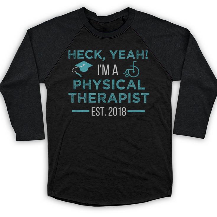 Physical Therapy Graduation Shirt PT Student DPT Grad Baseball Raglan Shirt
