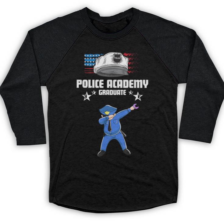 Police Academy Graduate Shirt Police Academy Graduation Gift Baseball Raglan Shirt