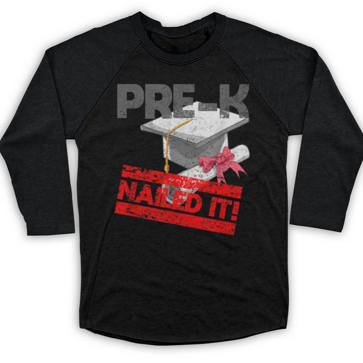 Pre-K Graduation Shirt Preschool Graduation T Shirt Baseball Raglan Shirt