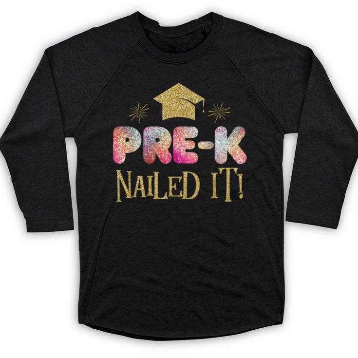 Pre K Graduation s Grad Shirt 2018 Baseball Raglan Shirt
