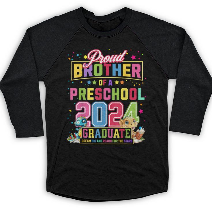 Pre School Graduation Idea Brother & Preschool Graduation Baseball Raglan Shirt