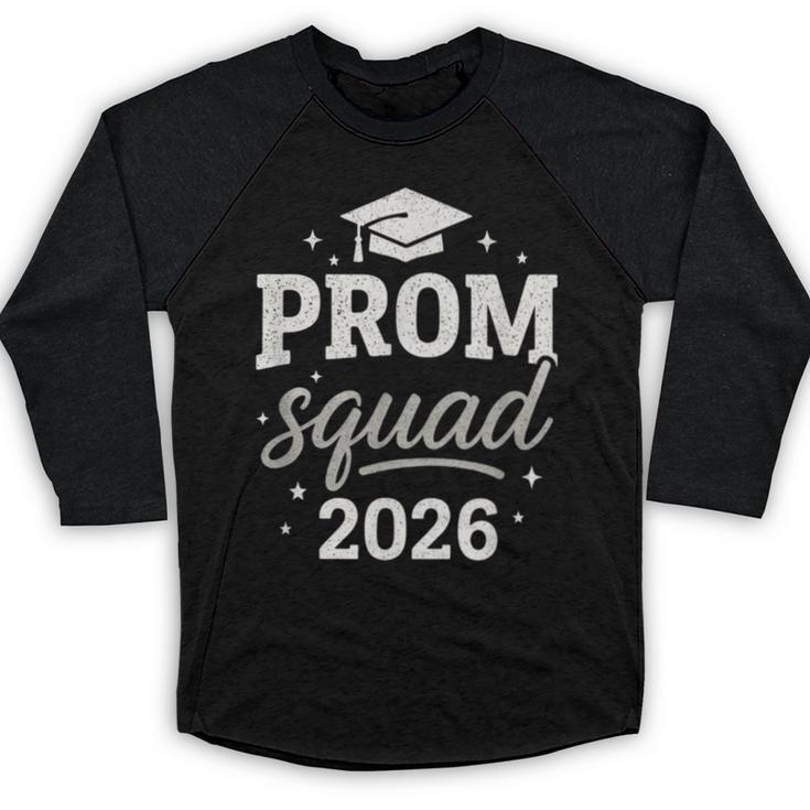 Prom Squad 2026 Graduation Friends Baseball Raglan Shirt
