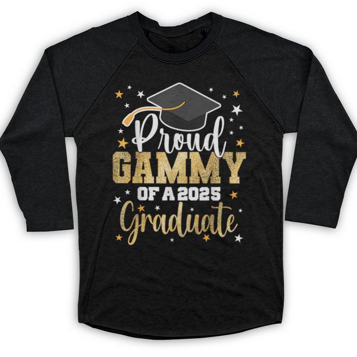 Proud Gammy Of A Class Of 2025 Graduate Senior Graduation Baseball Raglan Shirt