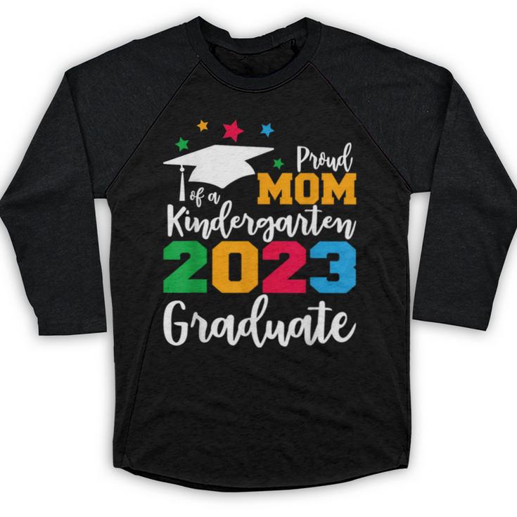 Proud Mom Of A 2023 Graduate Senior 2023 Graduation 23 Baseball Raglan Shirt