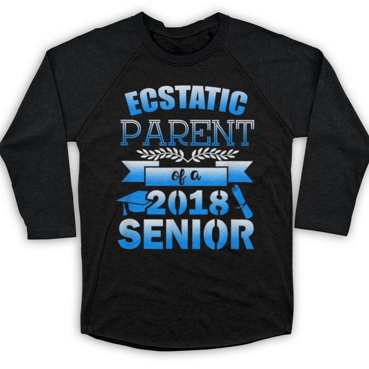 Proud Parent Of a 2018 Senior Graduation Baseball Raglan Shirt
