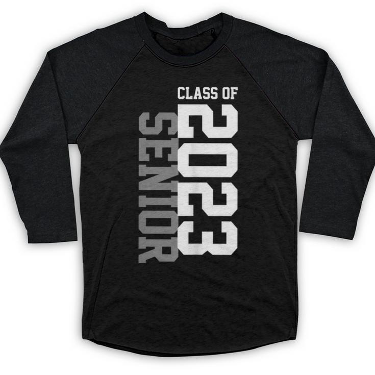 Senior 2023 Senior 23 Senior Class Of 2023 Graduation Done Baseball Raglan Shirt