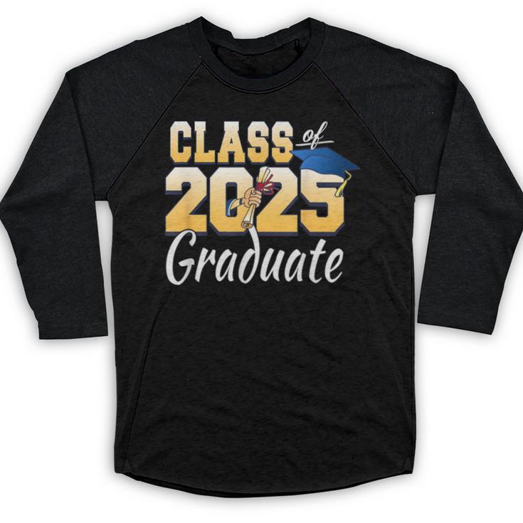 Senior 2025 Class Of 2025 Senior Graduate 2025 Graduation Baseball Raglan Shirt