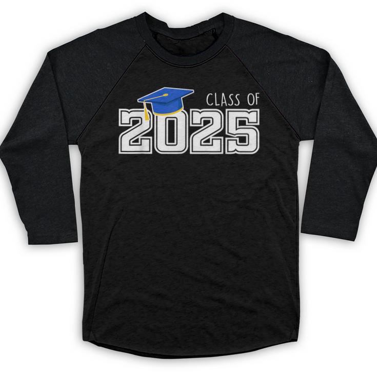 Senior 2025 Class Of 2025 Seniors Graduation 2025 Senior 25 Baseball Raglan Shirt