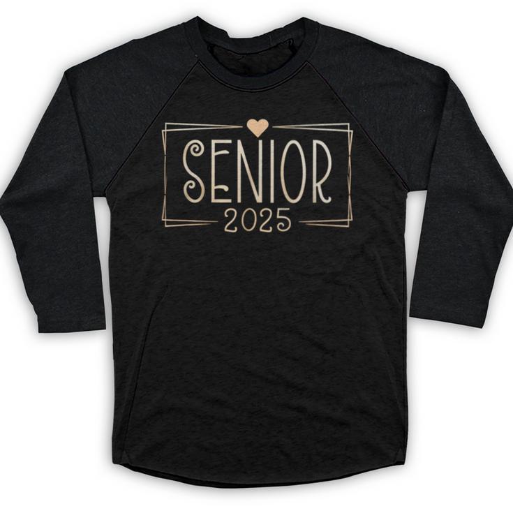 Senior 2025 Graduation Class Of 2025 Baseball Raglan Shirt