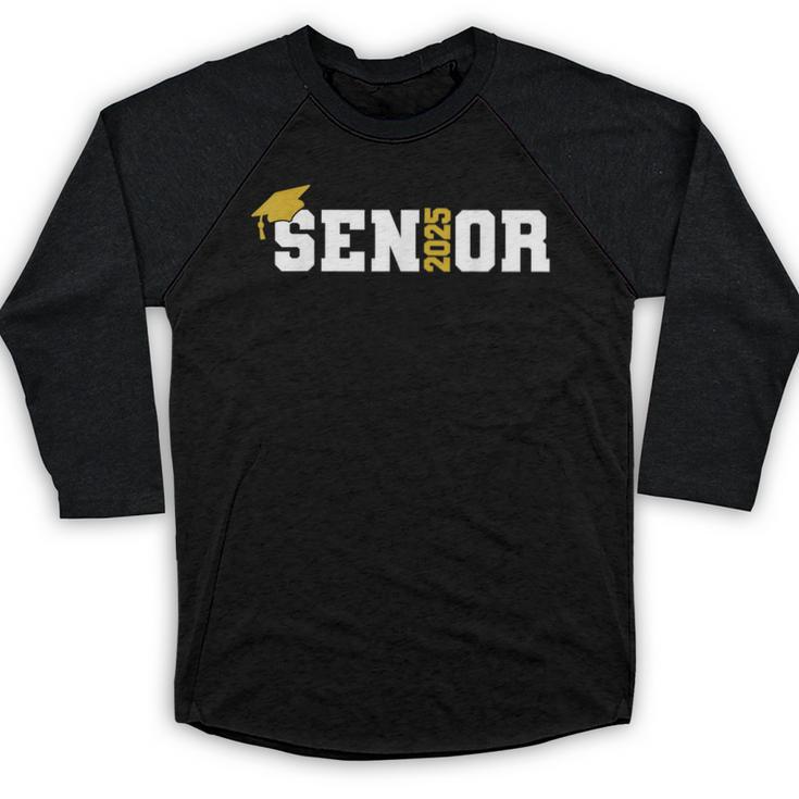 Senior 2025 Graduation 2025 Class Senior 2025 Grad Baseball Raglan Shirt
