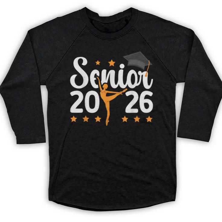Senior Dancer 2026 Graduation Dance Senior 2026 Baseball Raglan Shirt
