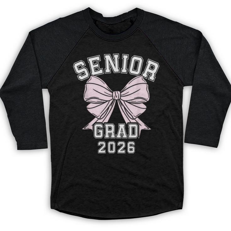 Senior Grad 2026 Class Of 2026 Senior Graduation 2026 Baseball Raglan Shirt