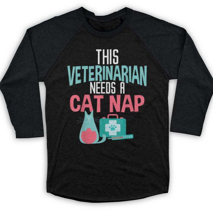 Veterinarian Graduation T-Shirt Men Women Humor Baseball Raglan Shirt