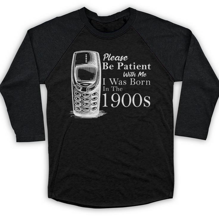 Vintage Birthday Seniors I'm From The 1900s Baseball Raglan Shirt