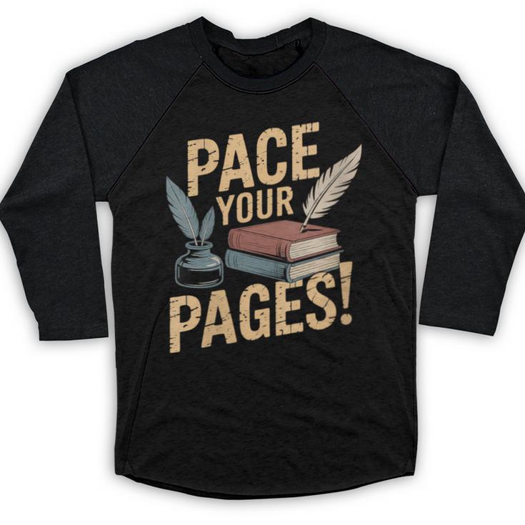Vintage Literary Nostalgia Baseball Raglan Shirt